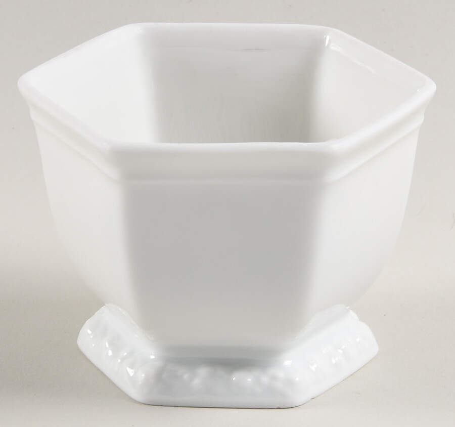 Maria White (12 Sided) Jam/Jelly No Lid by Rosenthal - Continental-1