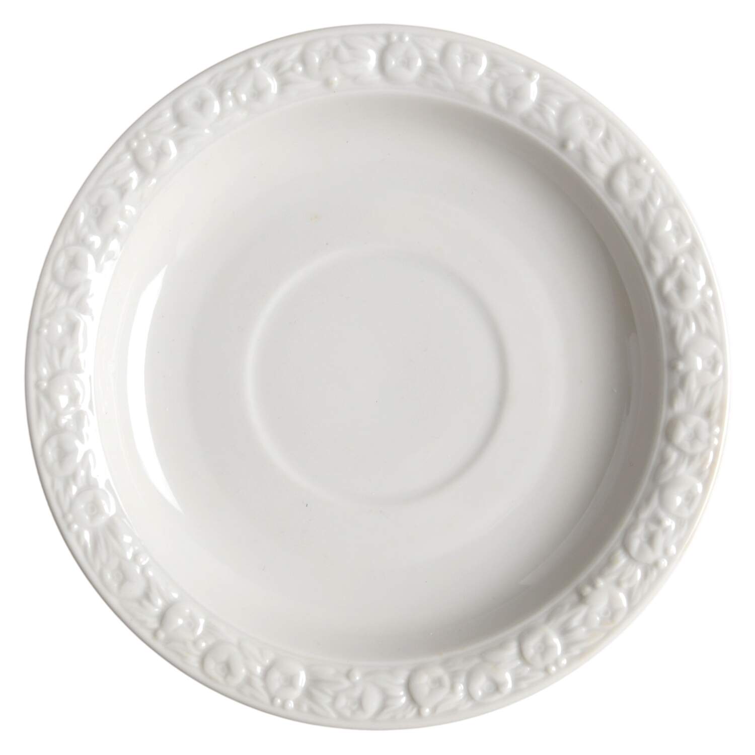 Maria White (12 Sided) Saucer for Footed Cup by Rosenthal - Continental-1