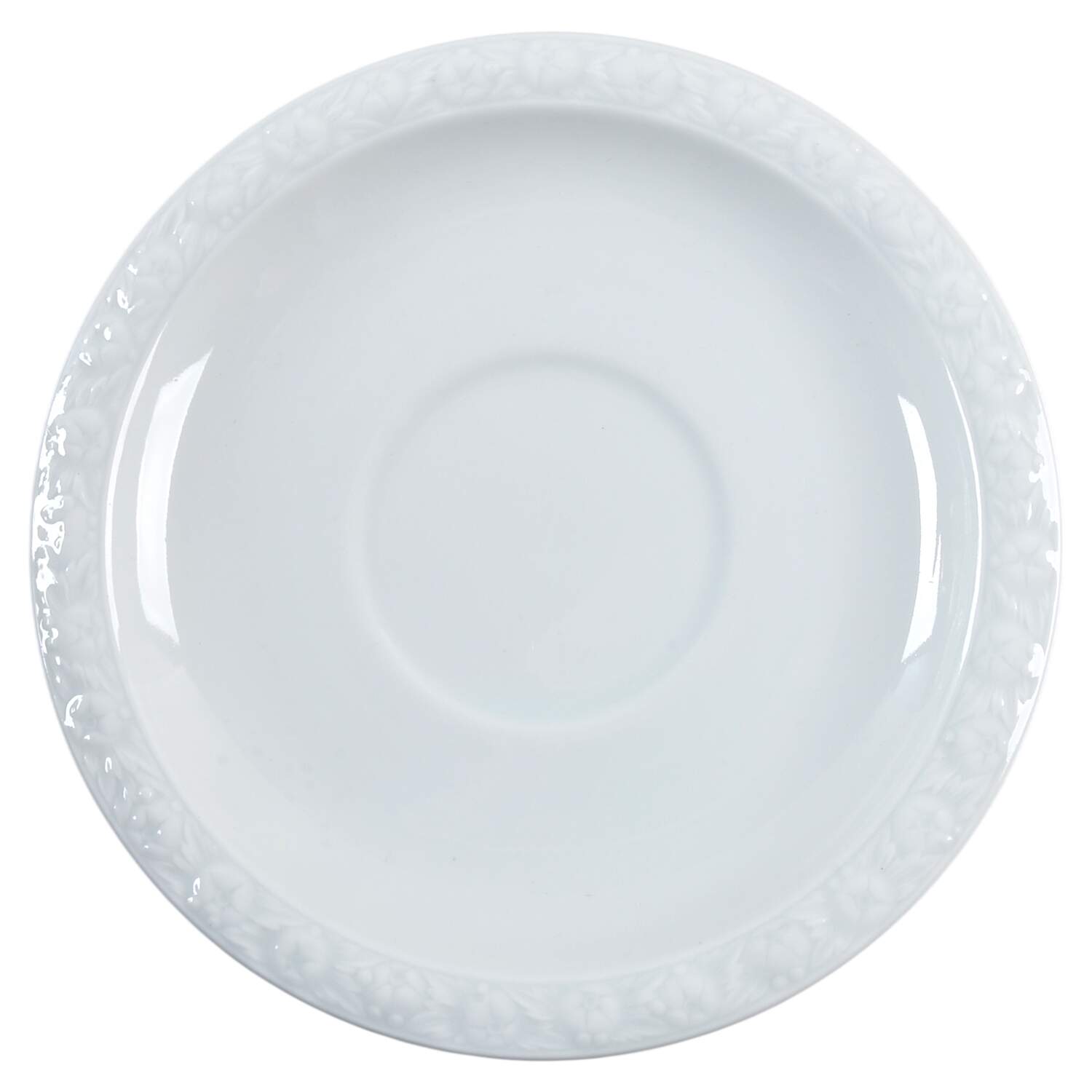 Maria White (12 Sided) Saucer for Cream Soup Bowl by Rosenthal - Continental-1