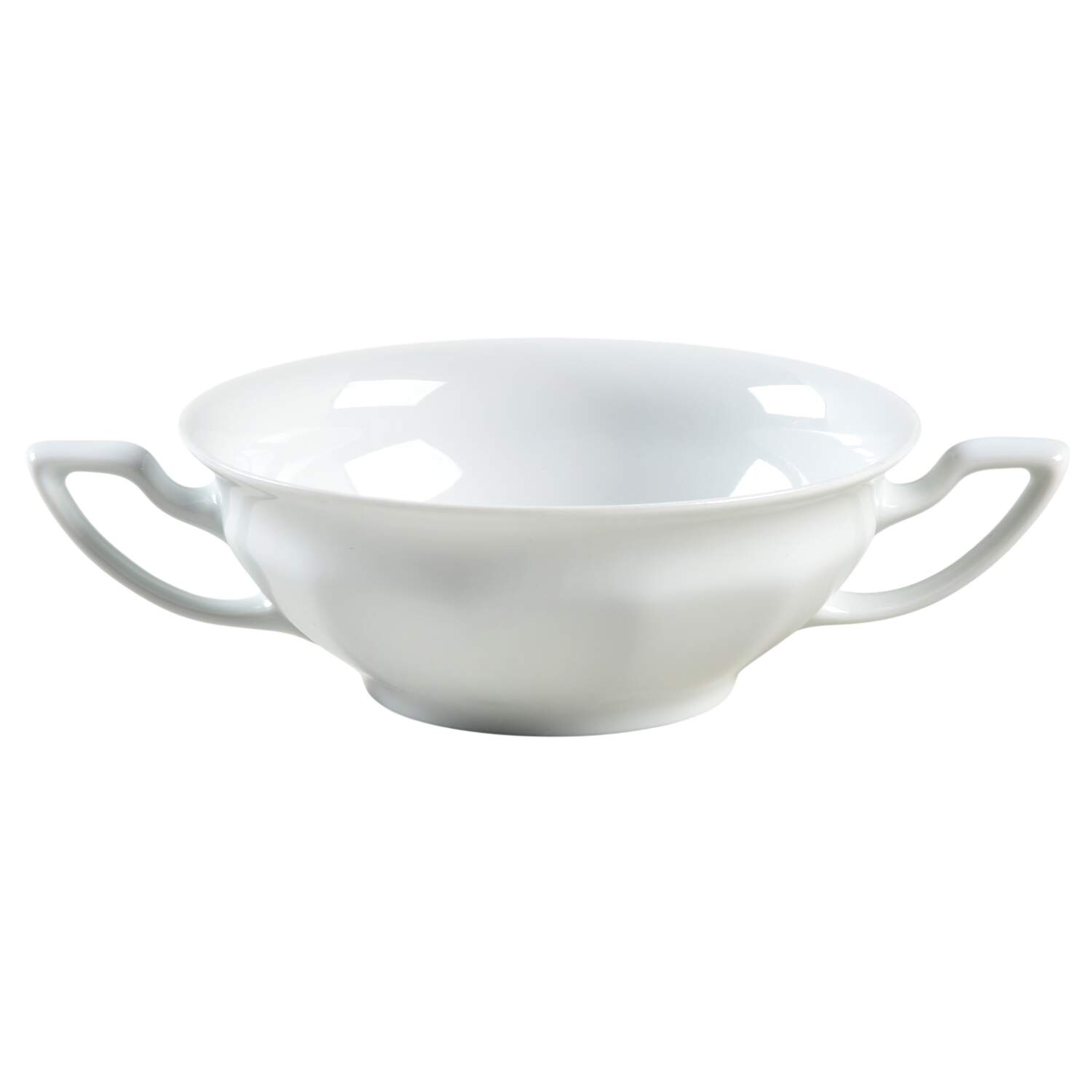Maria White (12 Sided) Flat Cream Soup Bowl by Rosenthal - Continental-1