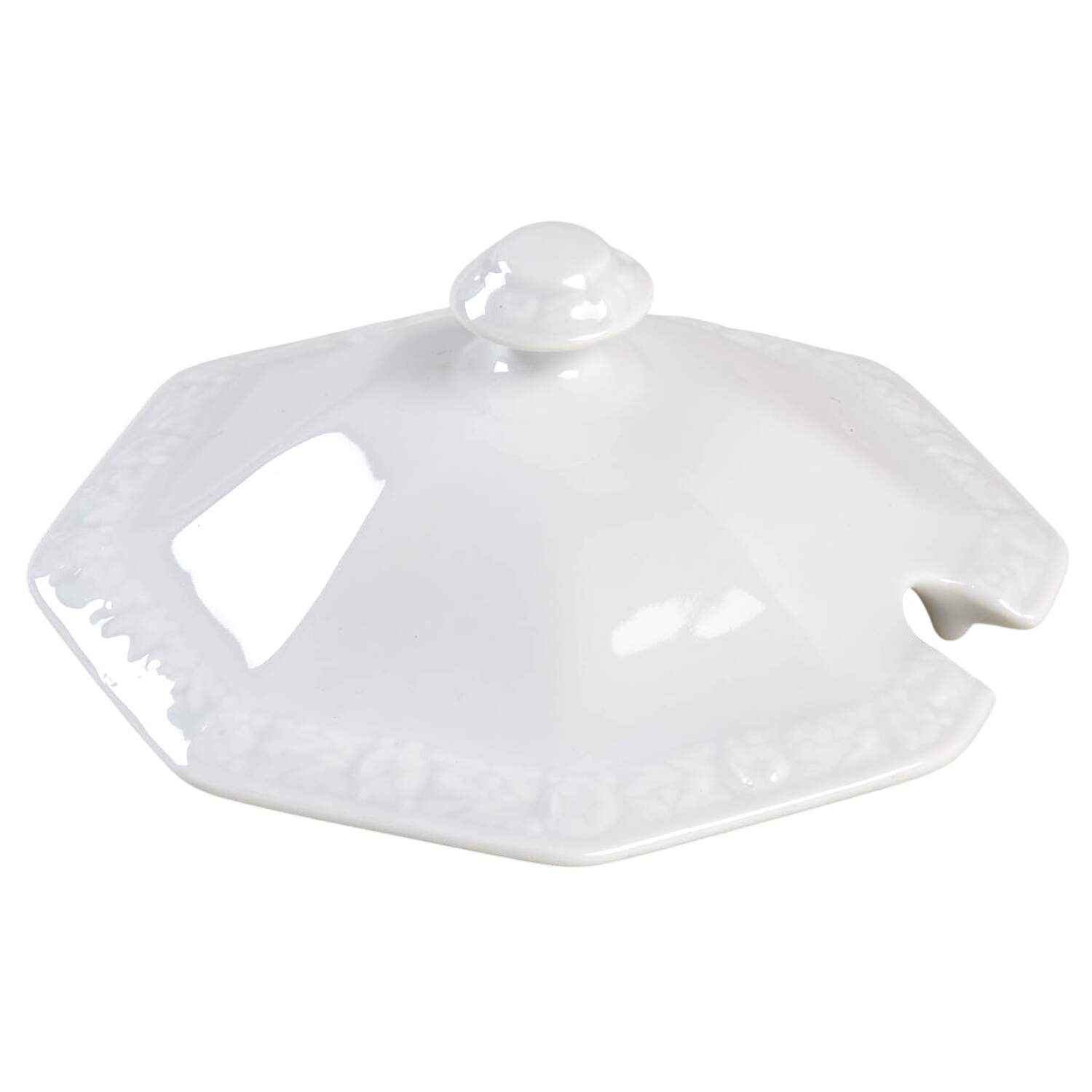 Maria White (12 Sided) Lid for Marmalade by Rosenthal - Continental-1
