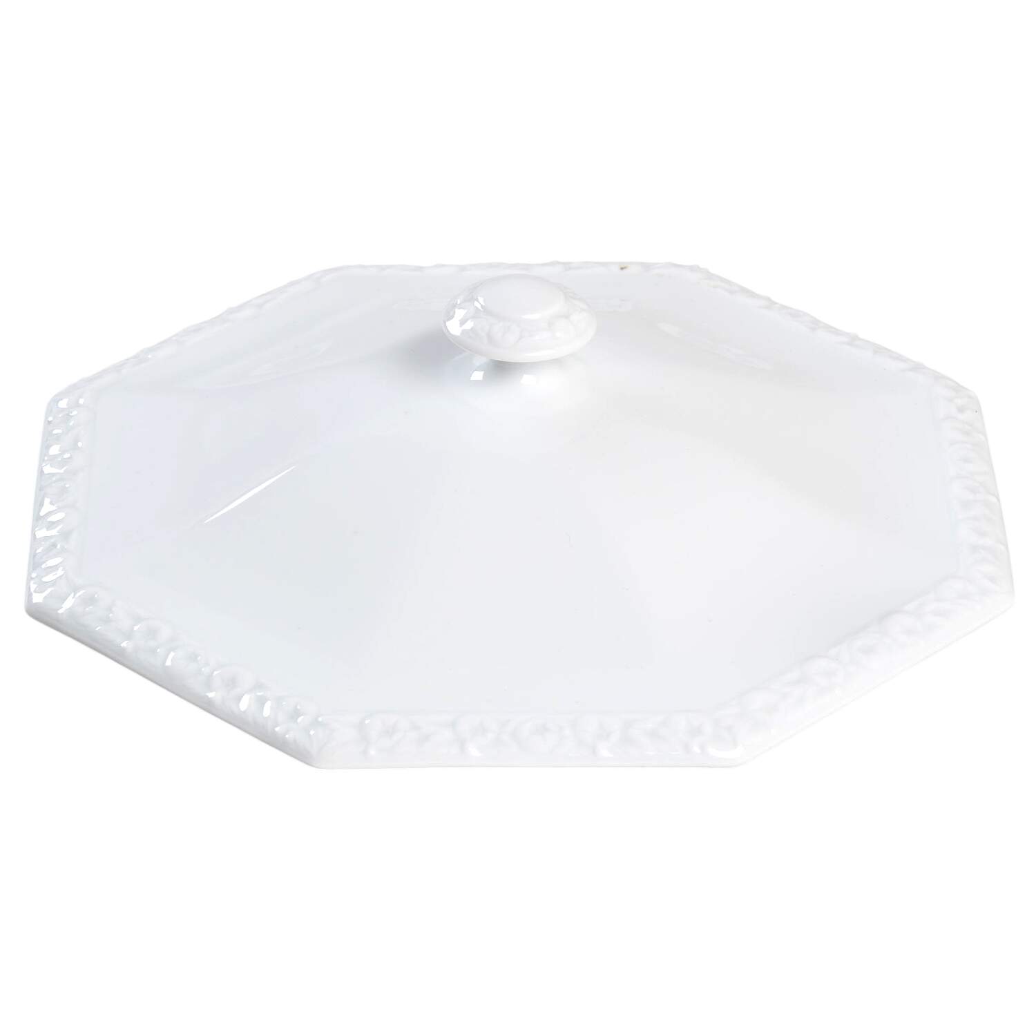 Maria White (12 Sided) Lid for Round Vegetable by Rosenthal - Continental-1