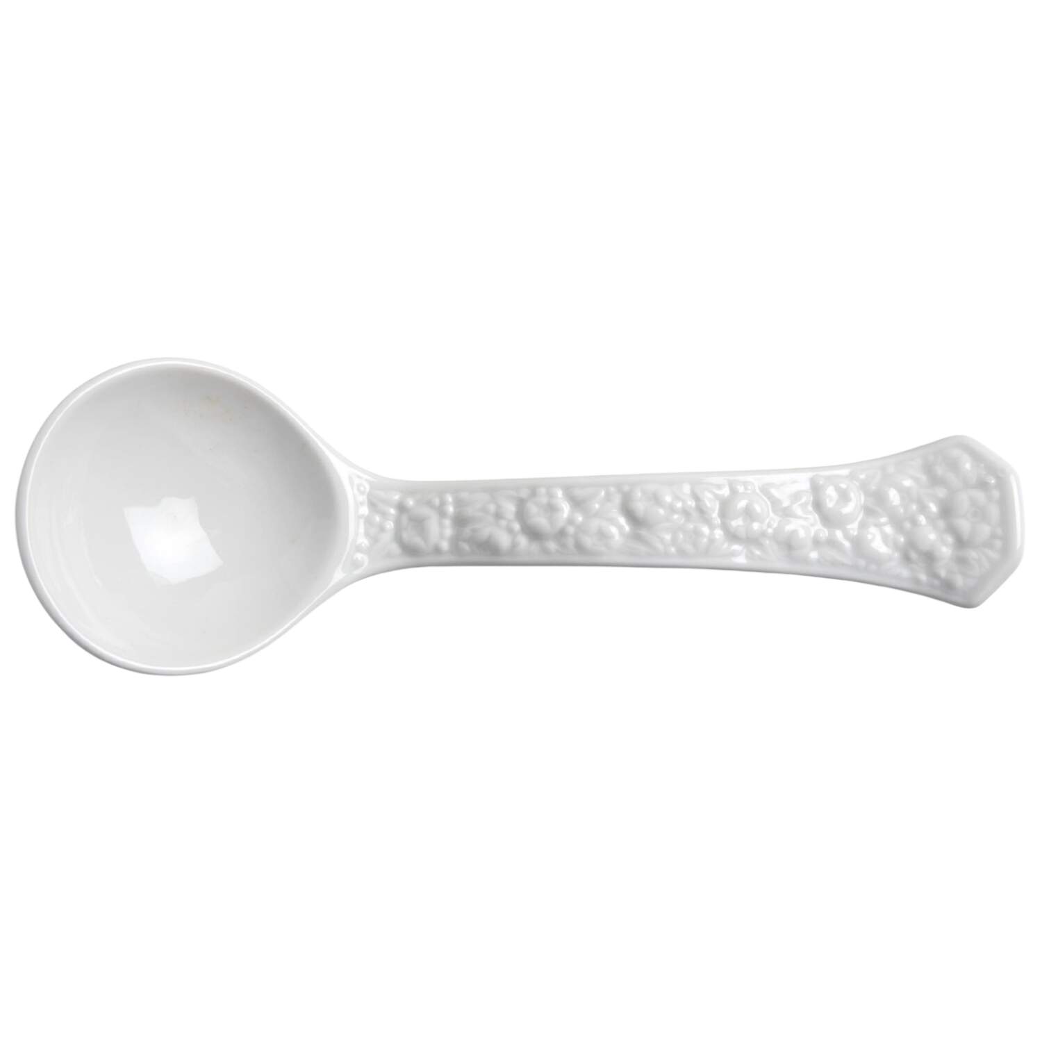 Maria White (12 Sided) Salad Serving Spoon, Solid Piece by Rosenthal - Continental-1