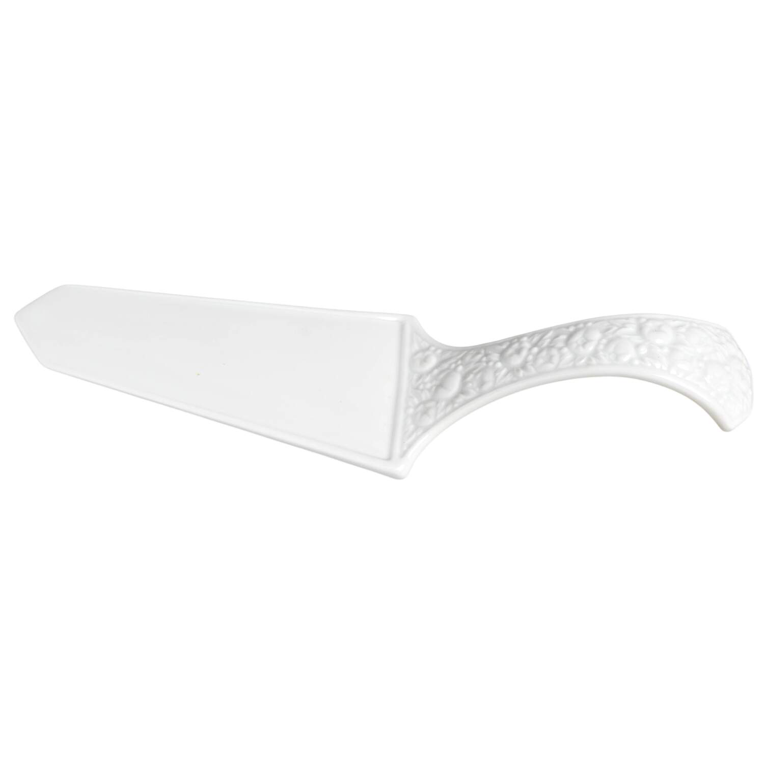 Maria White (12 Sided) Solid Ceramic Pie/Cake Server by Rosenthal - Continental-1