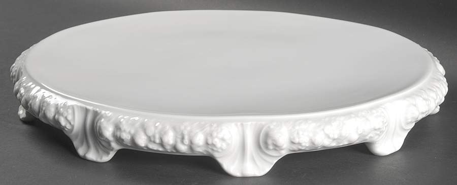 Maria White (12 Sided) Footed Cake Plate by Rosenthal - Continental-1