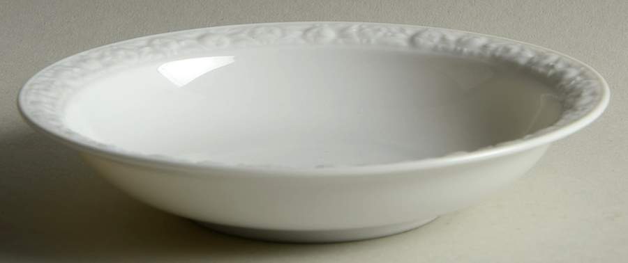 Maria White (12 Sided) Rim Fruit/Dessert (Sauce) Bowl by Rosenthal - Continental-1