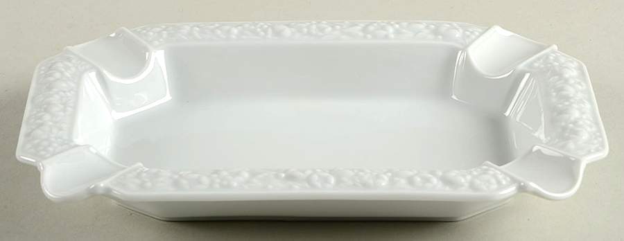 Maria White (12 Sided) 8" Round Ashtray by Rosenthal - Continental-1
