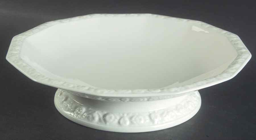 Maria White (12 Sided) 9" Round Vegetable Bowl by Rosenthal - Continental-1
