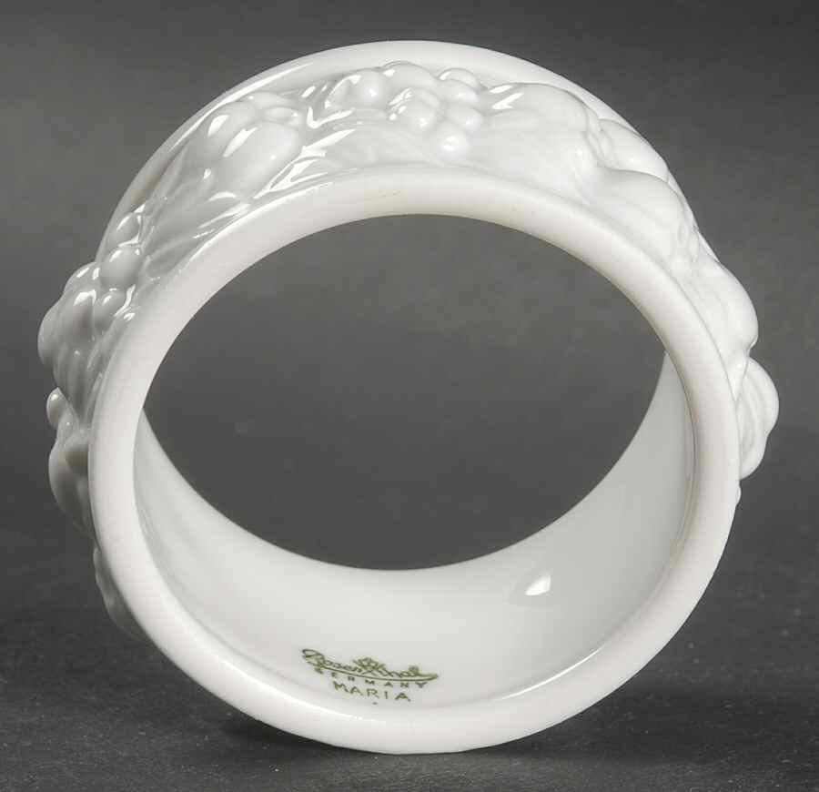 Maria White (12 Sided) Napkin Ring by Rosenthal - Continental-1