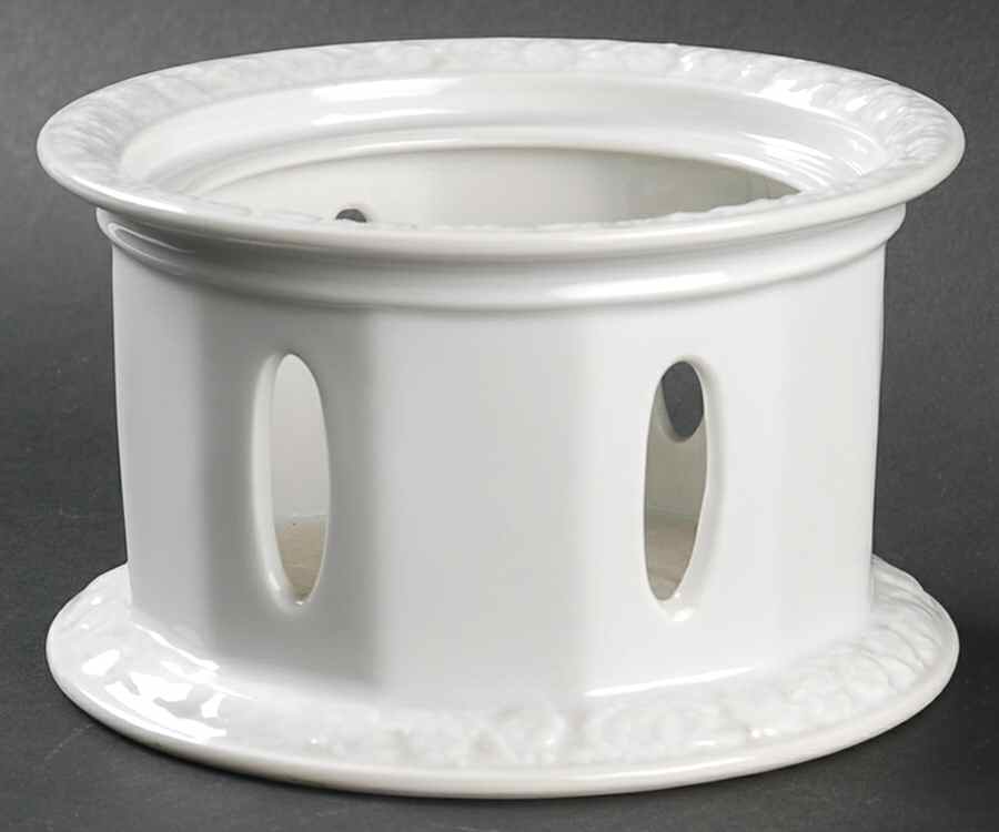 Maria White (12 Sided) 3-Piece Warmer Stand, Bottom Only by Rosenthal - Continental-1