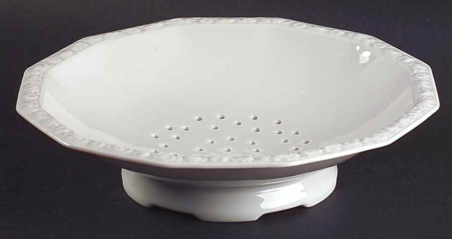 Maria White (12 Sided) Fruit Drainer Bowl by Rosenthal - Continental-1