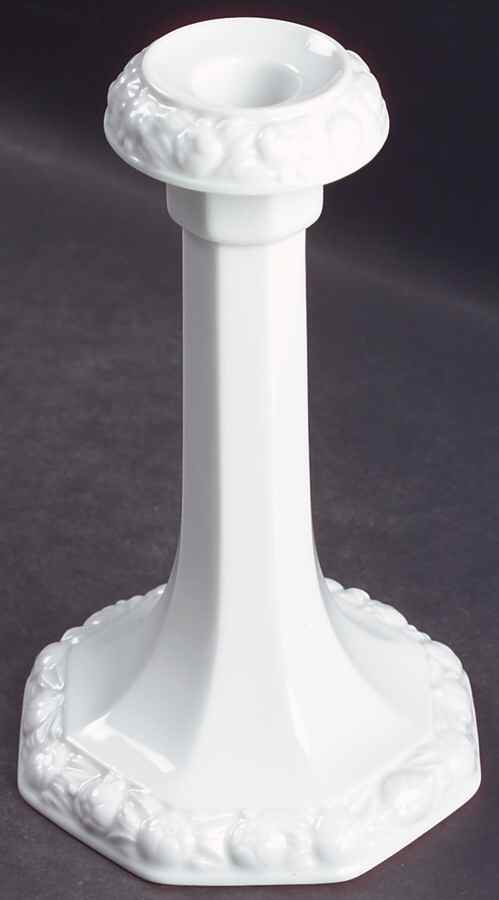 Maria White (12 Sided) 6" Candlestick by Rosenthal - Continental-1