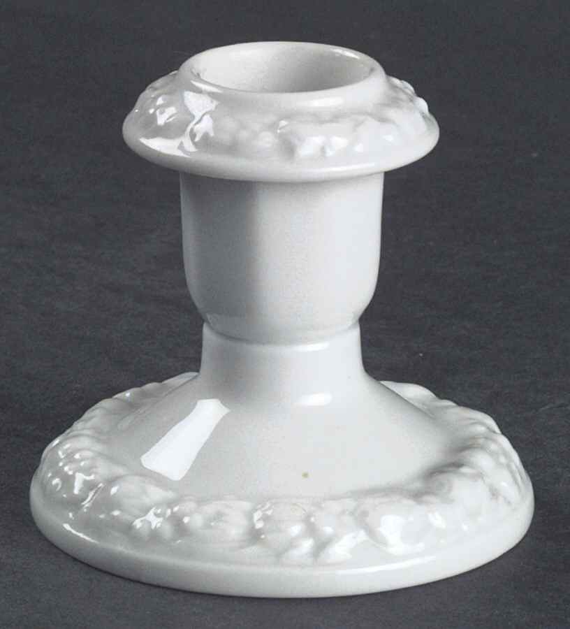 Maria White (12 Sided) 2" Candlestick by Rosenthal - Continental-1