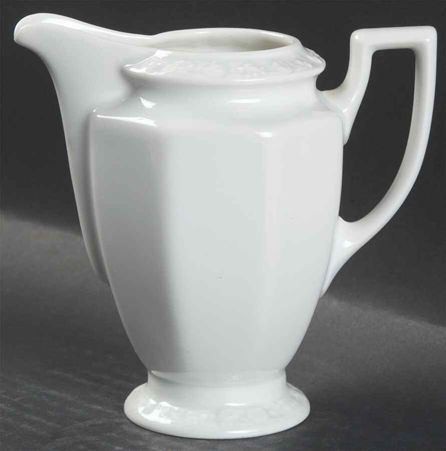 Maria White (12 Sided) Creamer by Rosenthal - Continental-1