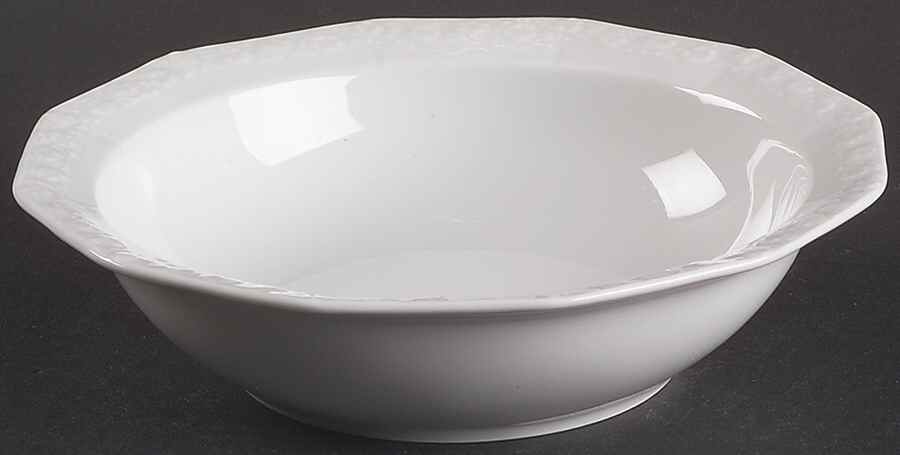 Maria White (12 Sided) Rim Cereal Bowl by Rosenthal - Continental-1