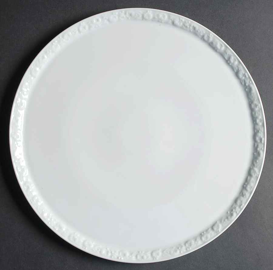 Maria White (12 Sided) Round Torte Plate by Rosenthal - Continental-1