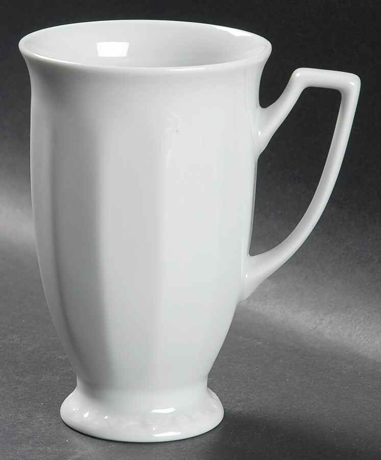 Maria White (12 Sided) Chocolate Mug by Rosenthal - Continental-1