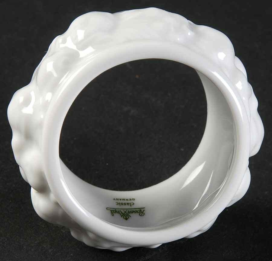 Maria White (12 Sided) Napkin Ring by Rosenthal - Continental-1