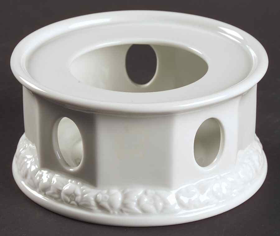 Maria White (12 Sided) China Warmer Stand by Rosenthal - Continental-1