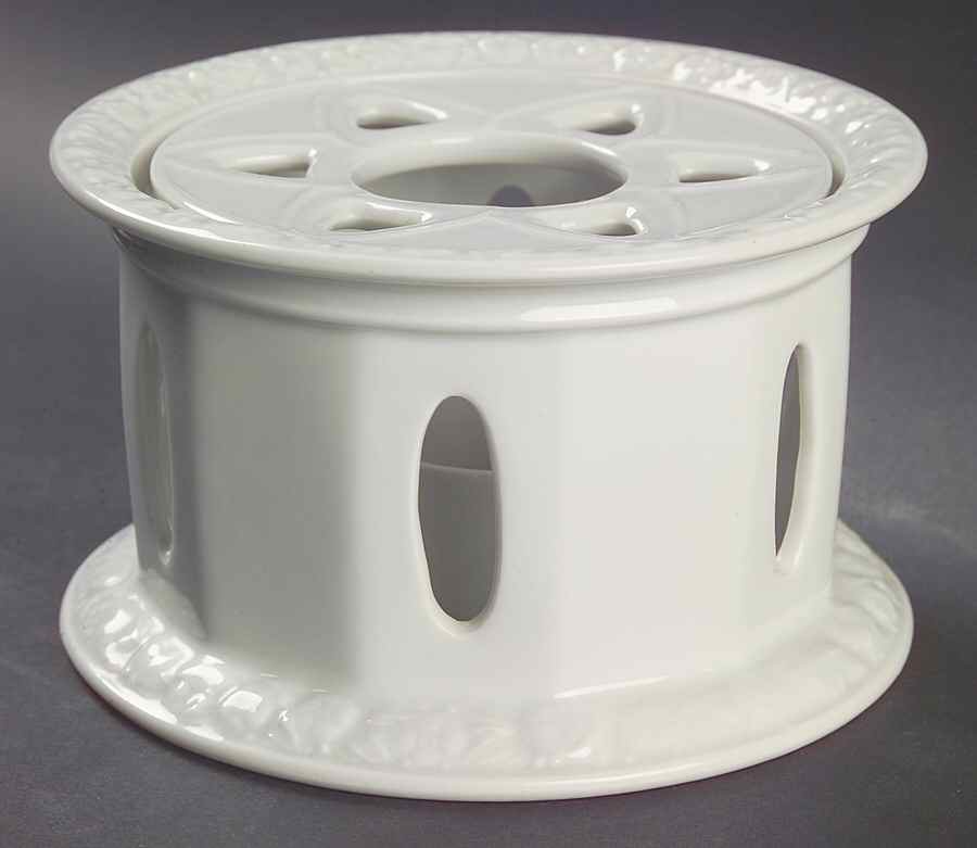 Maria White (12 Sided) 3-Piece Warmer Stand by Rosenthal - Continental-1