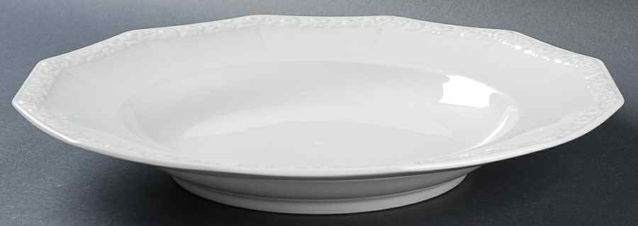 Maria White (12 Sided) 12" Pasta Serving Bowl by Rosenthal - Continental-1