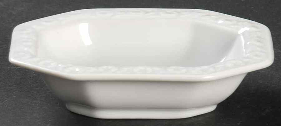 Maria White (12 Sided) Salt Dip by Rosenthal - Continental-1