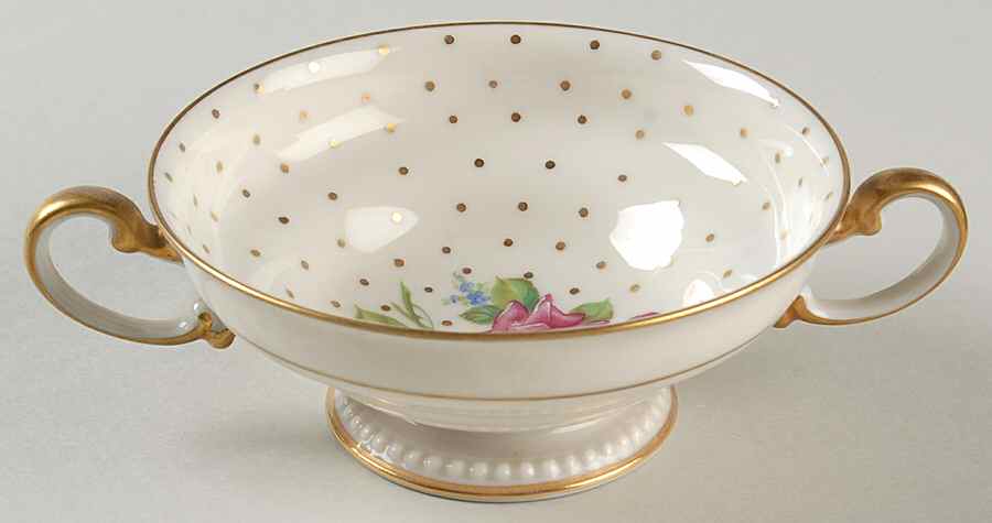 Martha Washington Footed Cream Soup Bowl by Rosenthal - Continental-1