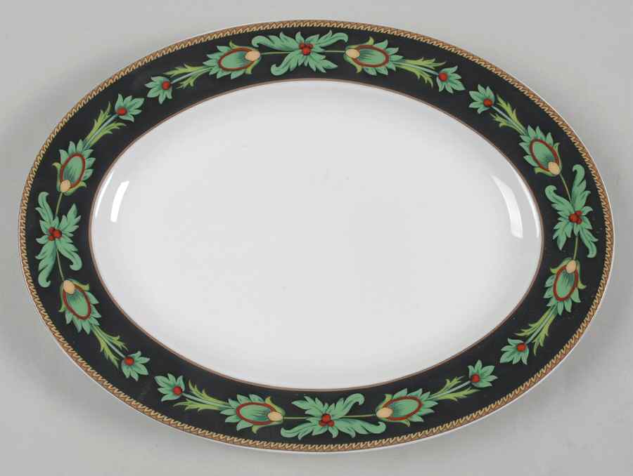 Mayfair 11" Oval Serving Platter by Rosenthal - Continental-1