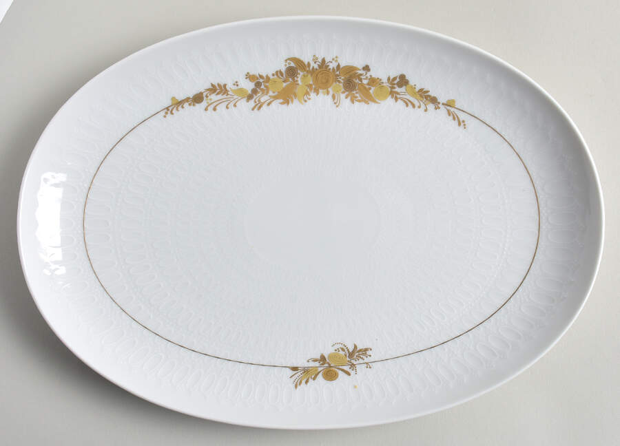 Medley 11" Oval Serving Platter by Rosenthal - Continental-1