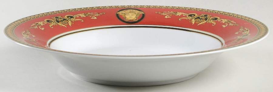 Medusa Red (Round) Deep Dish by Rosenthal - Continental-1