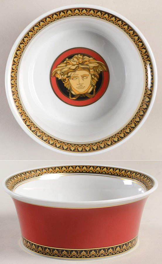 Medusa Red (Round) Coupe Cereal Bowl by Rosenthal - Continental-1