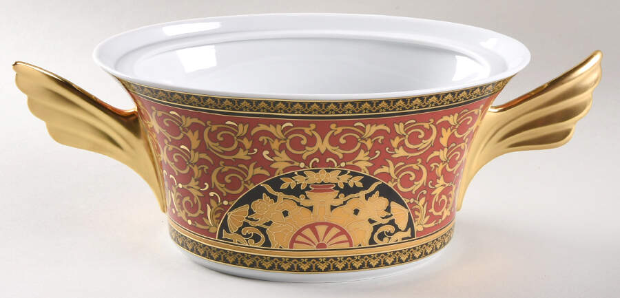 Medusa Red (Round) Oval Vegetable No Lid by Rosenthal - Continental-1