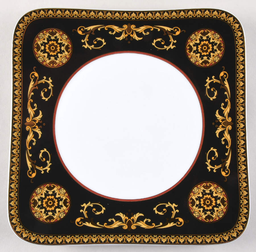 Medusa Red (Square) Dinner Plate by Rosenthal - Continental-1