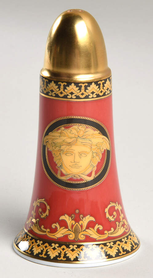 Medusa Red (Round) Salt Shaker by Rosenthal - Continental-1