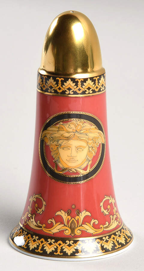 Medusa Red (Round) Pepper Shaker by Rosenthal - Continental-1