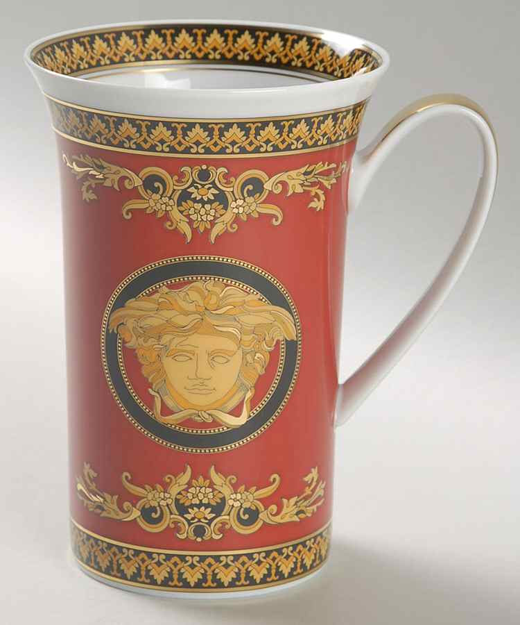 Medusa Red (Round) Chocolate Mug by Rosenthal - Continental-1