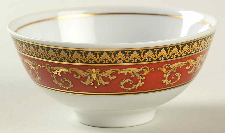 Medusa Red (Round) 4" Chinese Bowl by Rosenthal - Continental-1