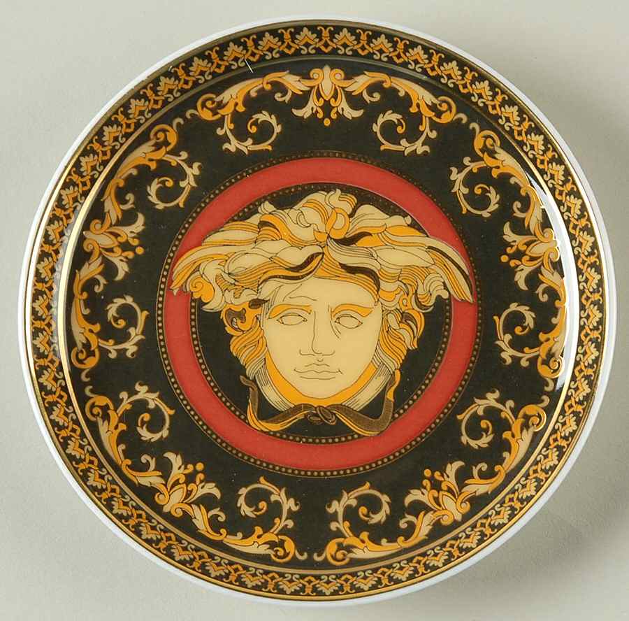 Medusa Red (Round) Coaster by Rosenthal - Continental-1