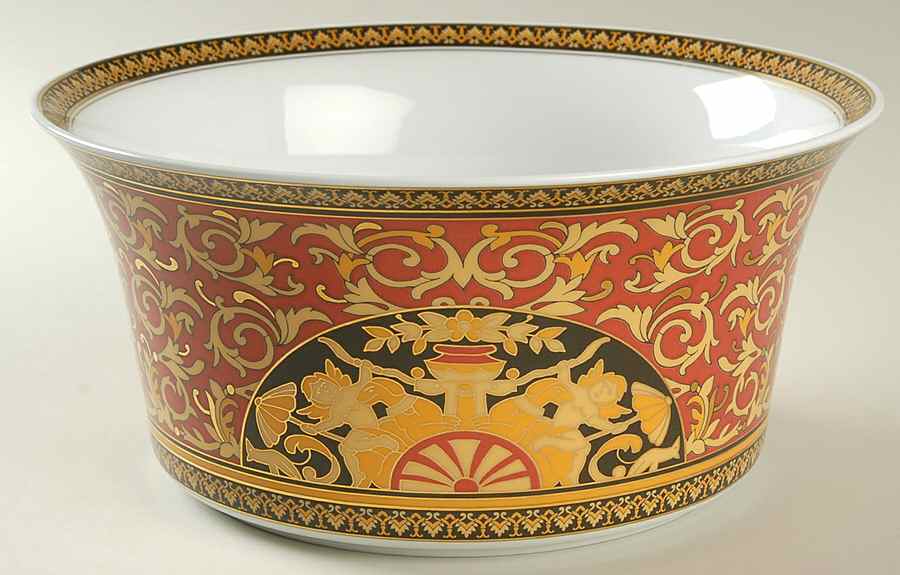 Medusa Red (Round) 9" Round Vegetable Bowl by Rosenthal - Continental-1