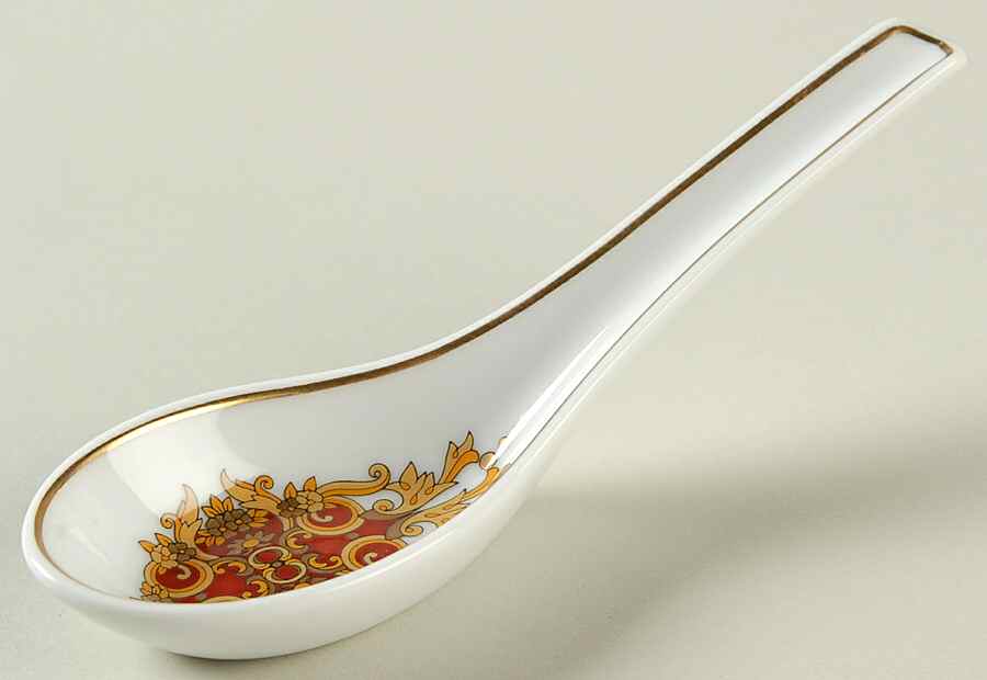 Medusa Red (Round) Chinese Teaspoon by Rosenthal - Continental-1