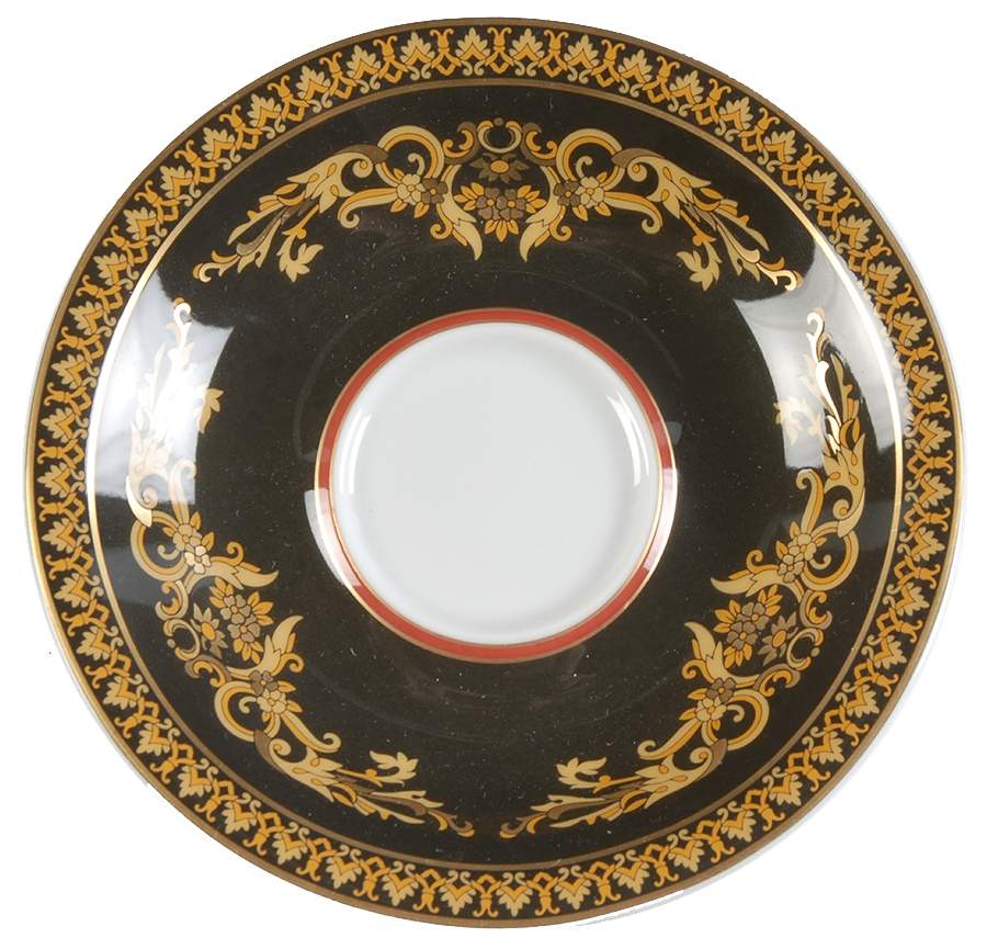Medusa Red (Round) Saucer for Demitasse Cup by Rosenthal - Continental-1