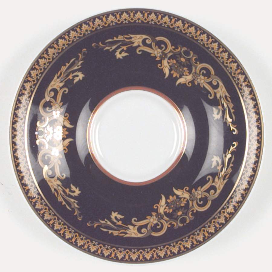 Medusa Red (Round) Saucer for Flat Cup by Rosenthal - Continental-1