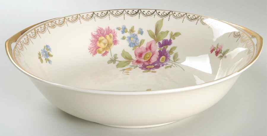 Meissen (Cream) 9" Round Vegetable Bowl by Rosenthal - Continental-1