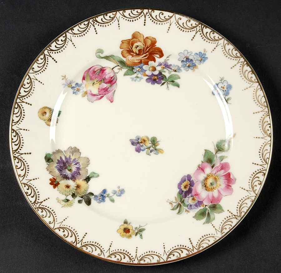 Meissen (Cream) Bread & Butter Plate by Rosenthal - Continental-1