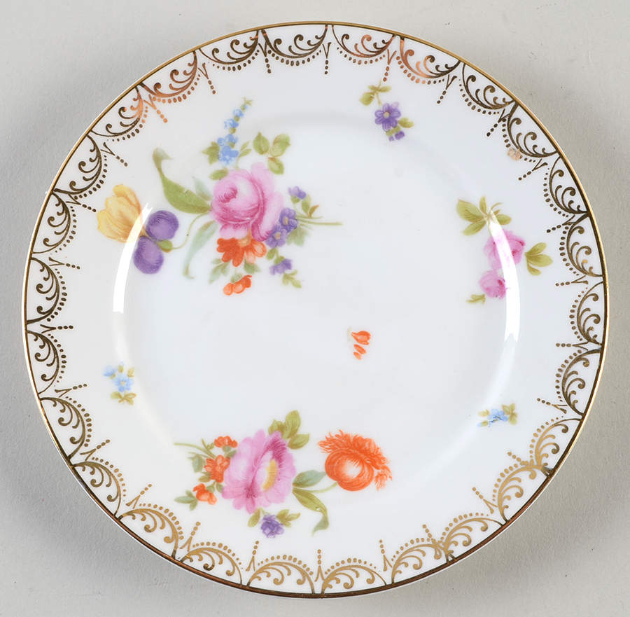 Meissen (White) Bread & Butter Plate by Rosenthal - Continental-1