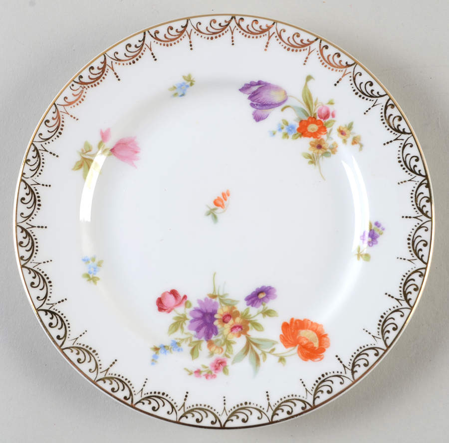 Meissen (White) Bread & Butter Plate by Rosenthal - Continental-1
