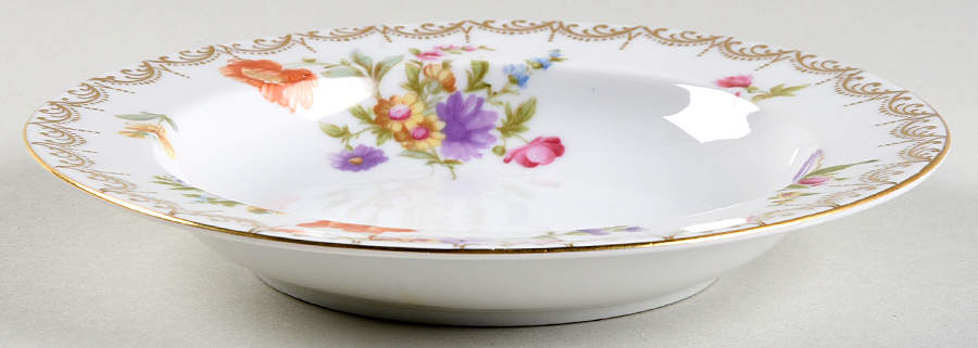 Meissen (White) Rim Cereal Bowl by Rosenthal - Continental-1
