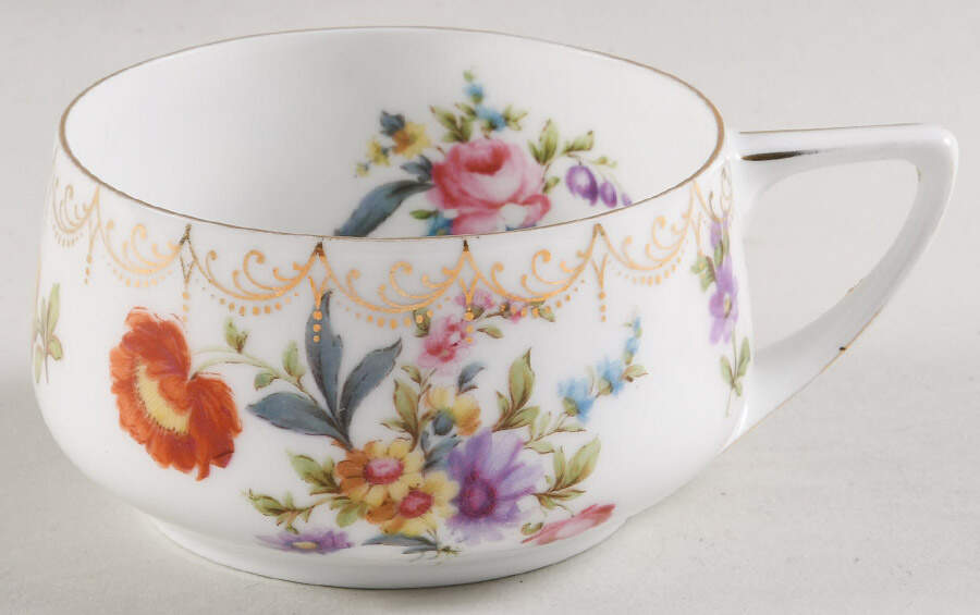 Meissen (White) Flat Cup by Rosenthal - Continental-1