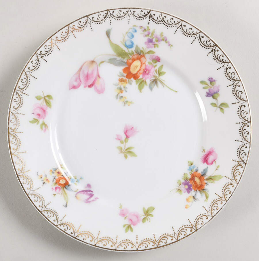Meissen (White) Salad Plate by Rosenthal - Continental-1