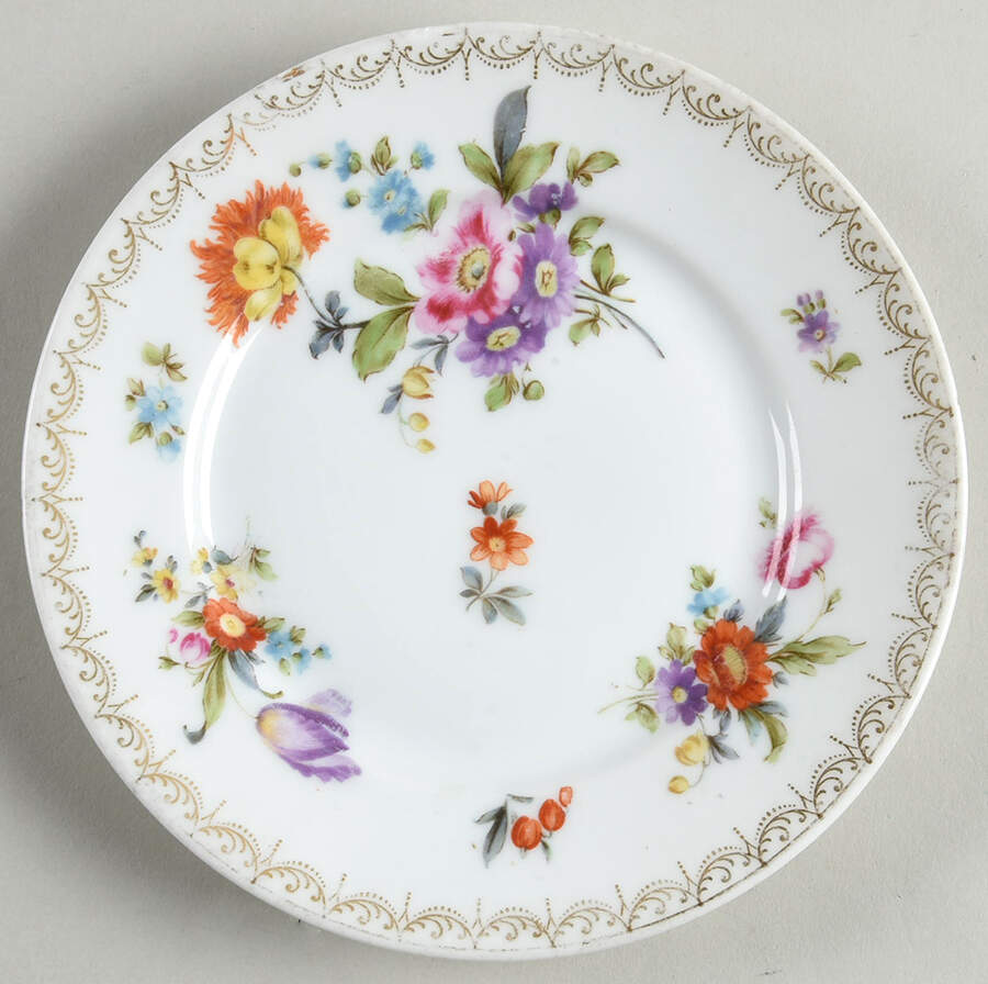 Meissen (White) Bread & Butter Plate by Rosenthal - Continental-1
